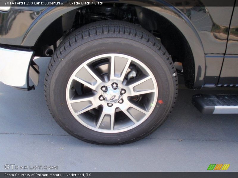 Tuxedo Black / Black 2014 Ford F150 Lariat SuperCrew