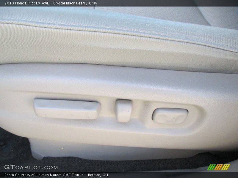 Crystal Black Pearl / Gray 2010 Honda Pilot EX 4WD