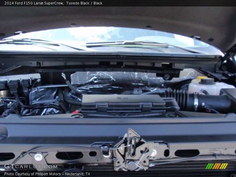 Tuxedo Black / Black 2014 Ford F150 Lariat SuperCrew