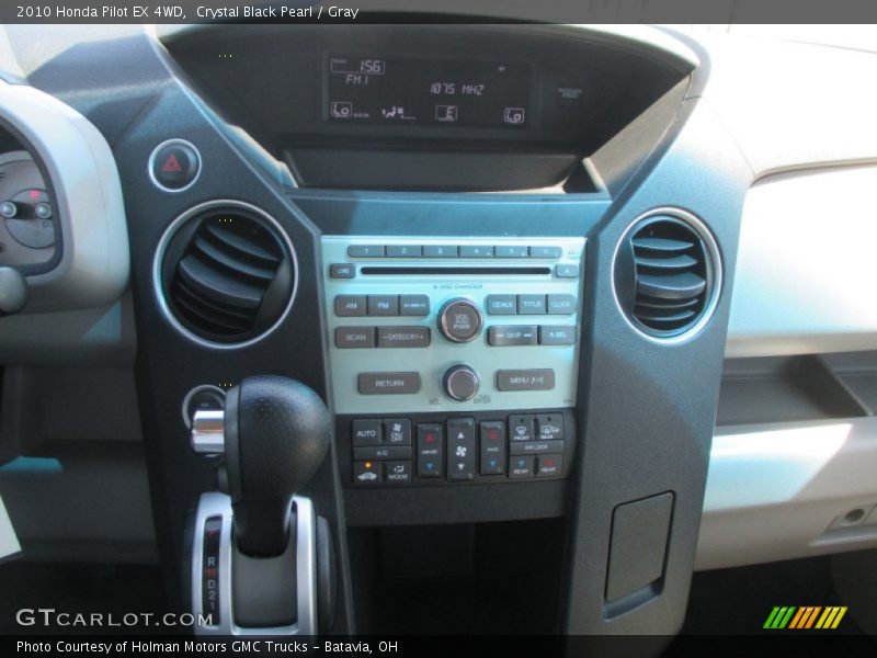 Crystal Black Pearl / Gray 2010 Honda Pilot EX 4WD