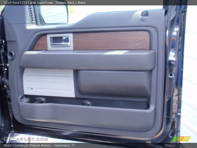 Tuxedo Black / Black 2014 Ford F150 Lariat SuperCrew