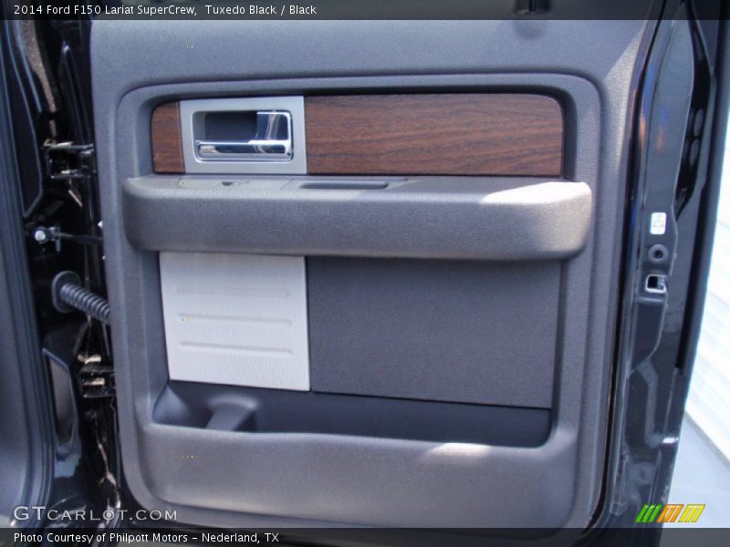 Tuxedo Black / Black 2014 Ford F150 Lariat SuperCrew