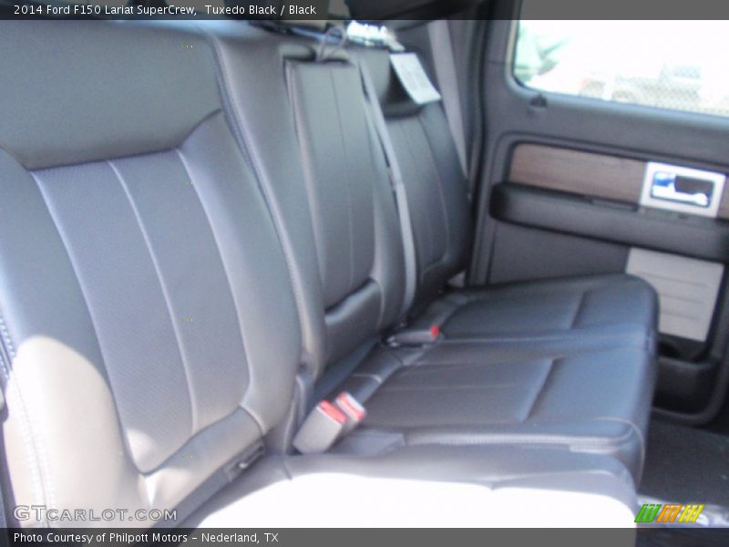 Tuxedo Black / Black 2014 Ford F150 Lariat SuperCrew