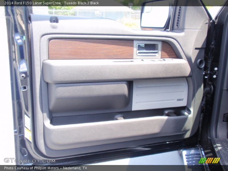 Tuxedo Black / Black 2014 Ford F150 Lariat SuperCrew
