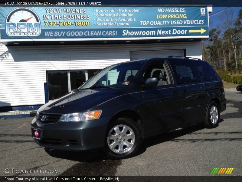 Sage Brush Pearl / Quartz 2003 Honda Odyssey EX-L
