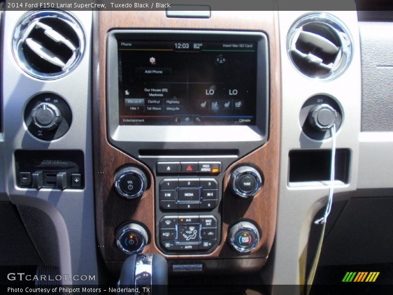 Tuxedo Black / Black 2014 Ford F150 Lariat SuperCrew