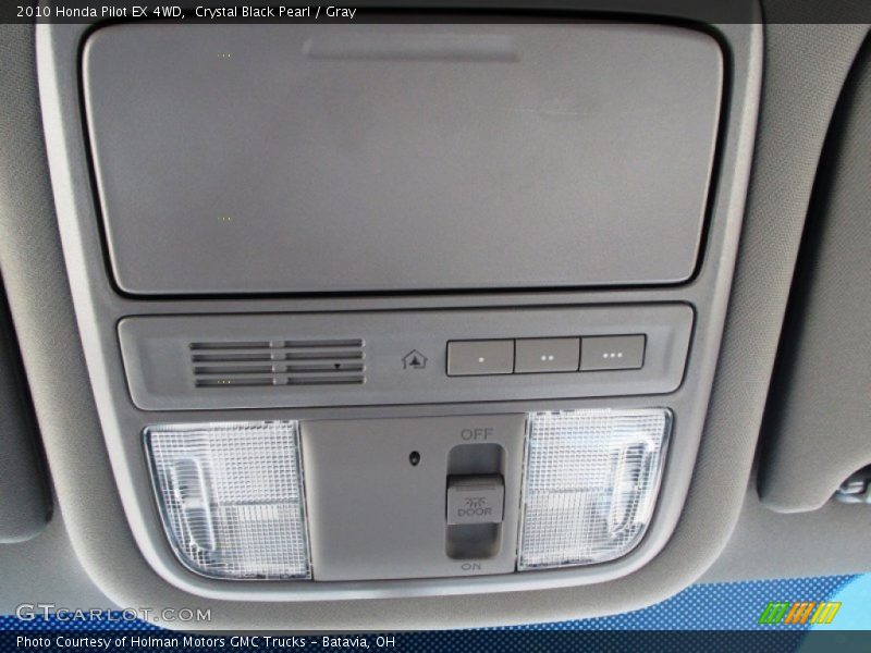 Crystal Black Pearl / Gray 2010 Honda Pilot EX 4WD