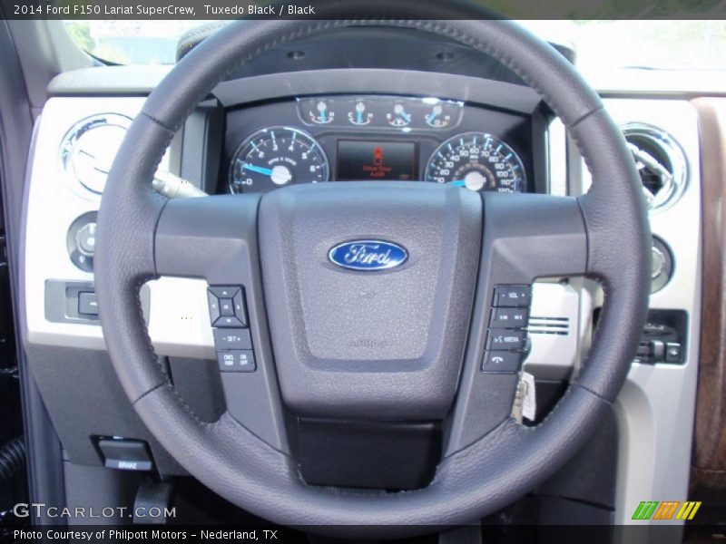 Tuxedo Black / Black 2014 Ford F150 Lariat SuperCrew