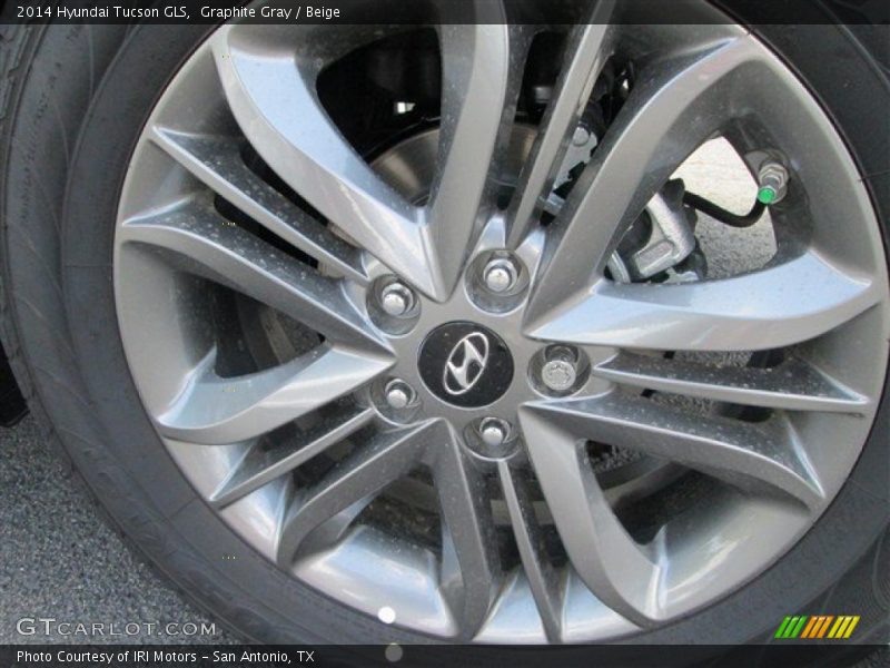 Graphite Gray / Beige 2014 Hyundai Tucson GLS