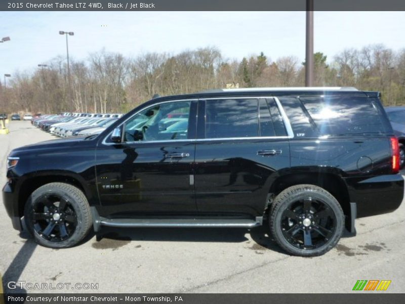 Black / Jet Black 2015 Chevrolet Tahoe LTZ 4WD