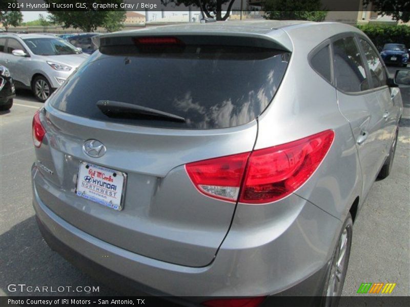 Graphite Gray / Beige 2014 Hyundai Tucson GLS
