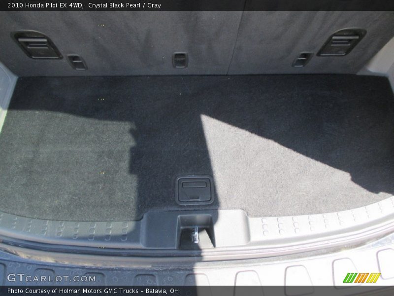 Crystal Black Pearl / Gray 2010 Honda Pilot EX 4WD