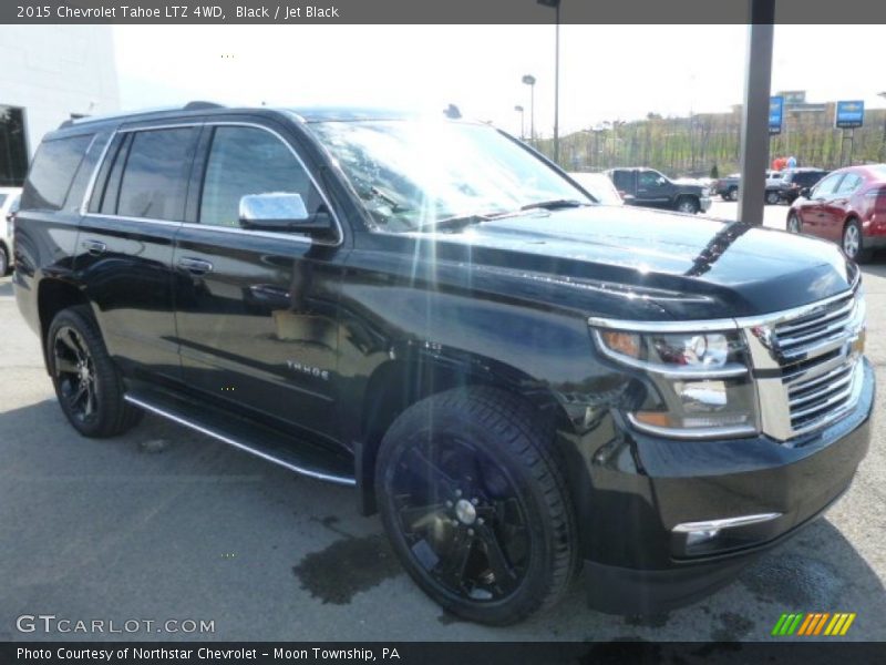 Black / Jet Black 2015 Chevrolet Tahoe LTZ 4WD