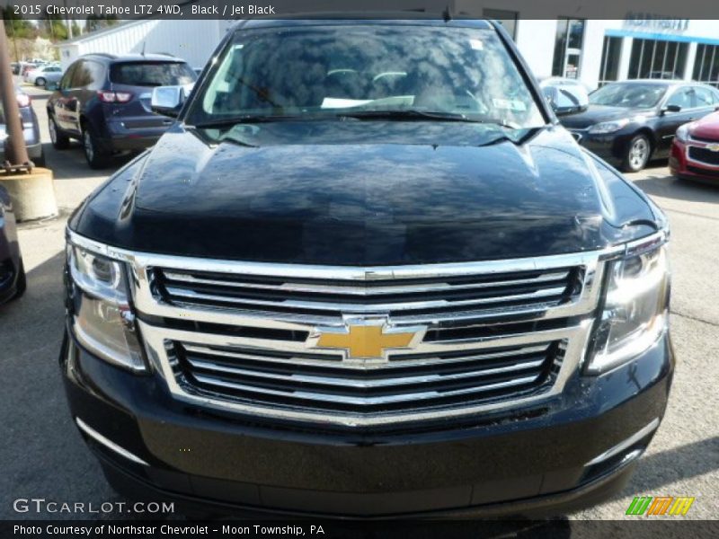 Black / Jet Black 2015 Chevrolet Tahoe LTZ 4WD