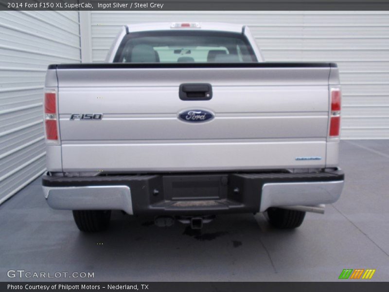 Ingot Silver / Steel Grey 2014 Ford F150 XL SuperCab