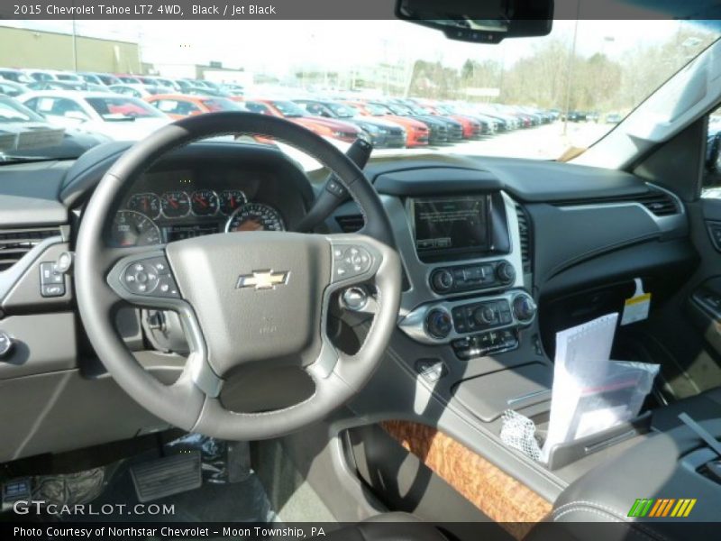 Black / Jet Black 2015 Chevrolet Tahoe LTZ 4WD
