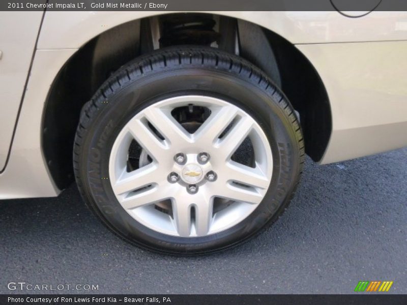 Gold Mist Metallic / Ebony 2011 Chevrolet Impala LT