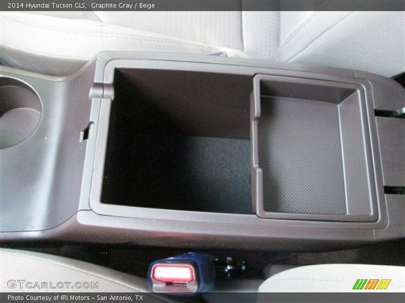Graphite Gray / Beige 2014 Hyundai Tucson GLS