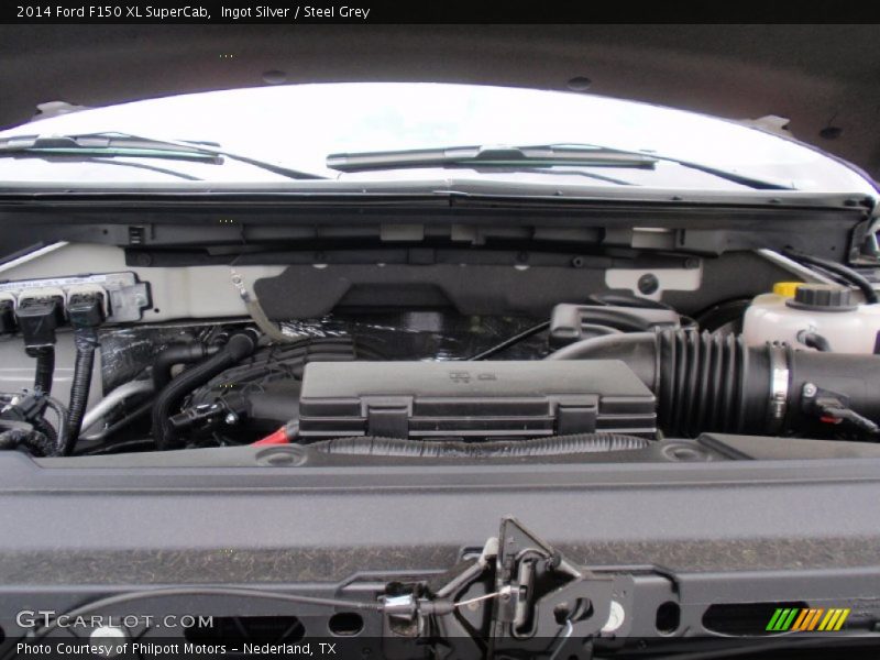 Ingot Silver / Steel Grey 2014 Ford F150 XL SuperCab