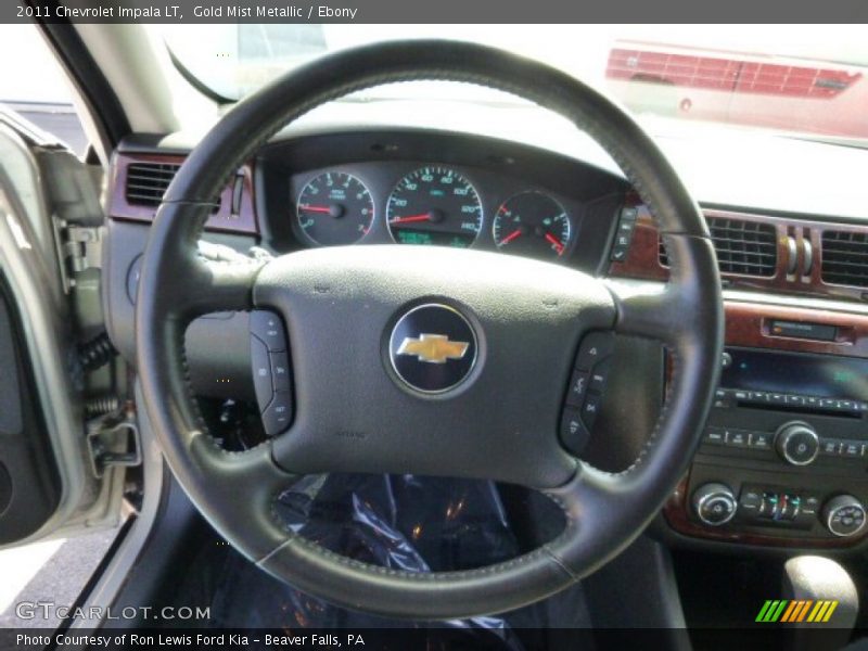 Gold Mist Metallic / Ebony 2011 Chevrolet Impala LT