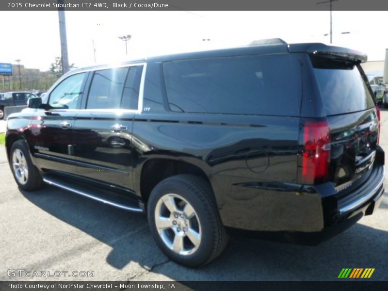Black / Cocoa/Dune 2015 Chevrolet Suburban LTZ 4WD
