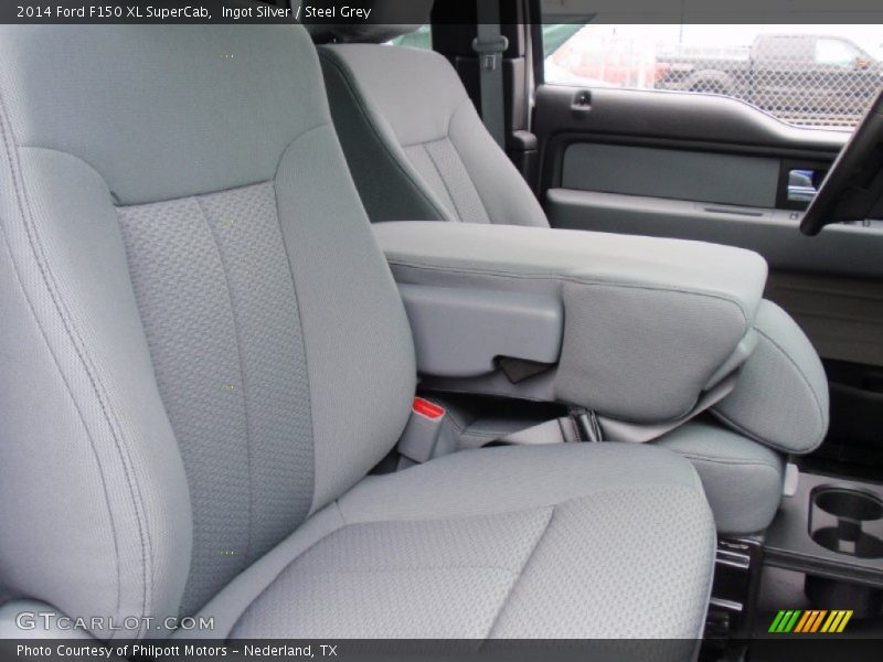 Ingot Silver / Steel Grey 2014 Ford F150 XL SuperCab