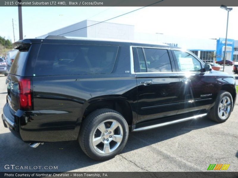 Black / Cocoa/Dune 2015 Chevrolet Suburban LTZ 4WD