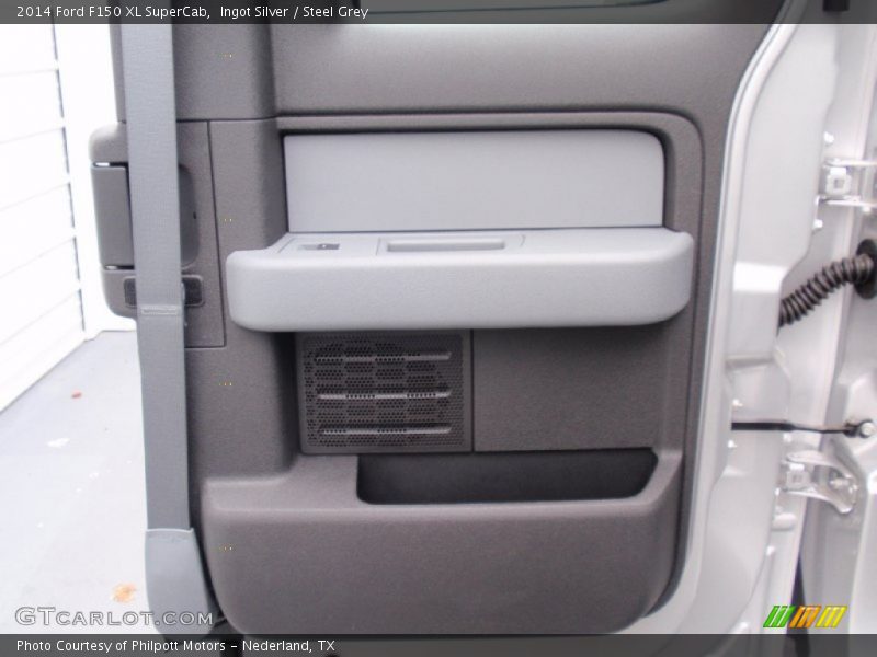 Ingot Silver / Steel Grey 2014 Ford F150 XL SuperCab