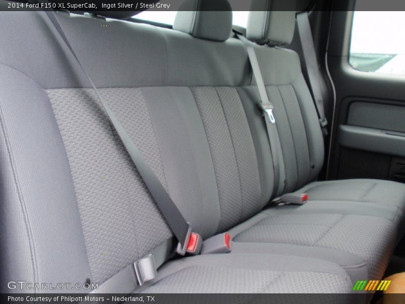 Ingot Silver / Steel Grey 2014 Ford F150 XL SuperCab