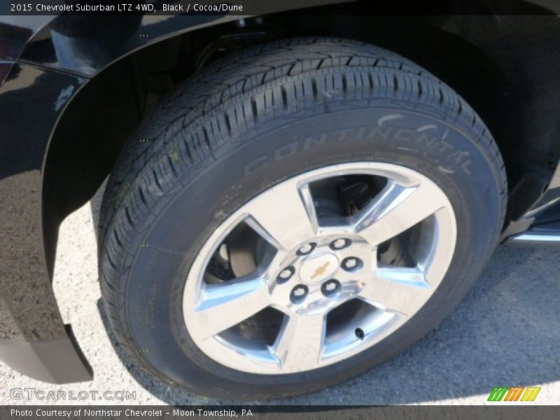 Black / Cocoa/Dune 2015 Chevrolet Suburban LTZ 4WD