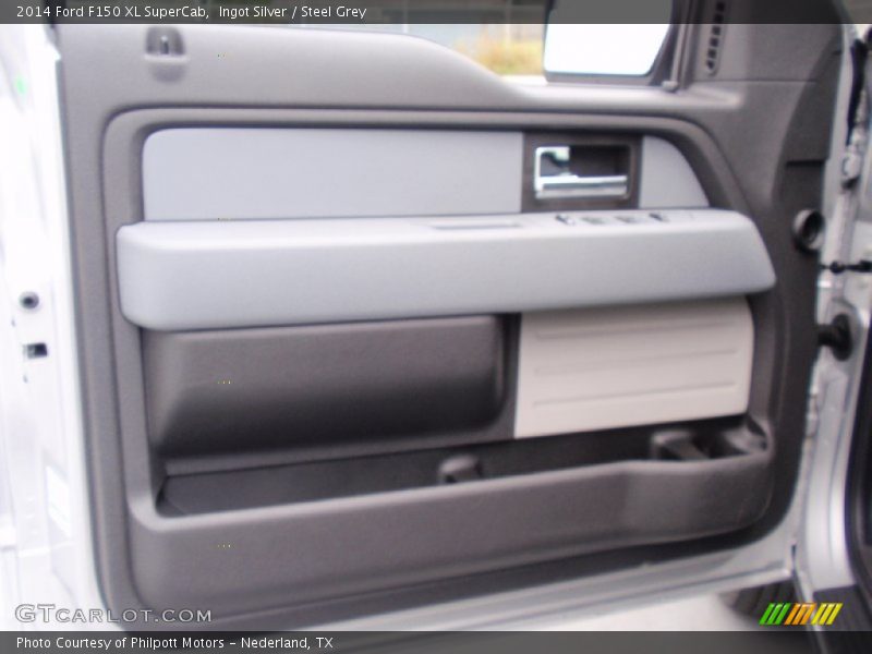 Ingot Silver / Steel Grey 2014 Ford F150 XL SuperCab