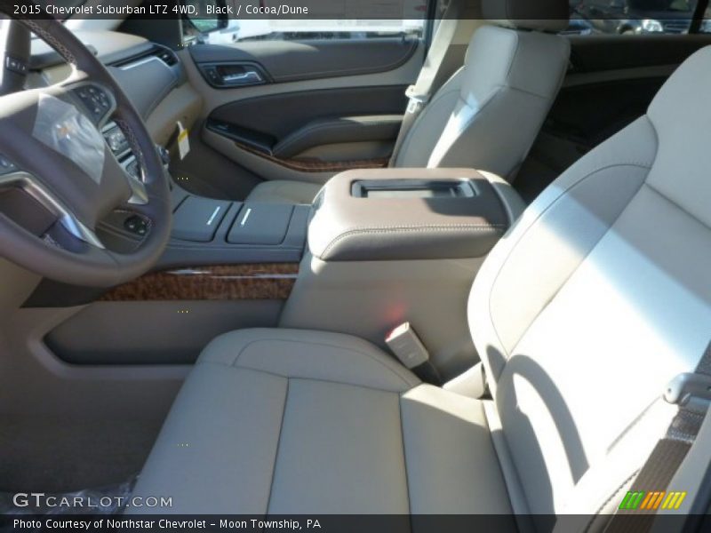 Black / Cocoa/Dune 2015 Chevrolet Suburban LTZ 4WD