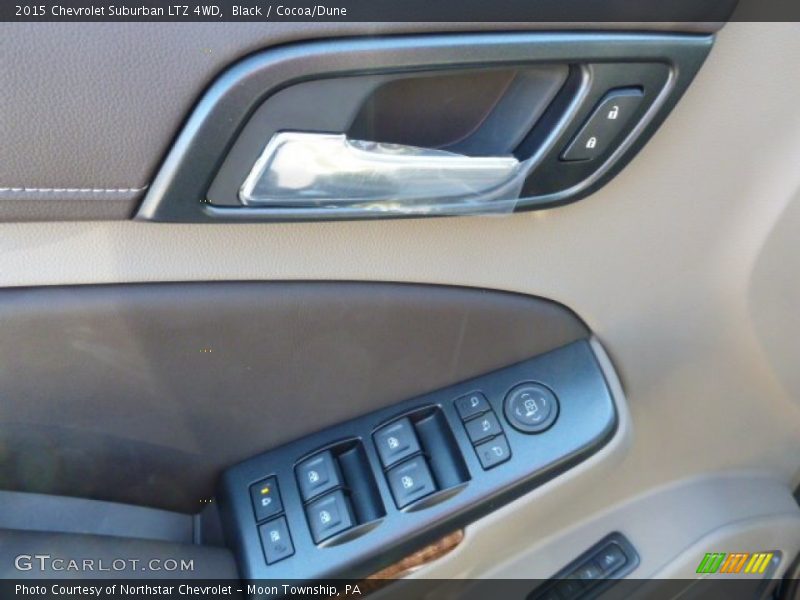 Black / Cocoa/Dune 2015 Chevrolet Suburban LTZ 4WD