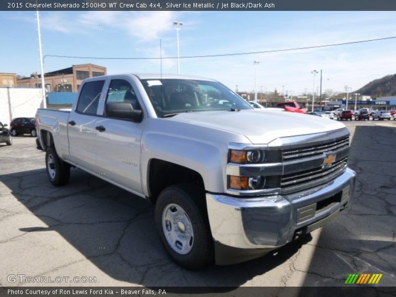 Front 3/4 View of 2015 Silverado 2500HD WT Crew Cab 4x4