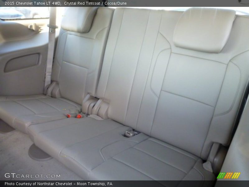 Crystal Red Tintcoat / Cocoa/Dune 2015 Chevrolet Tahoe LT 4WD
