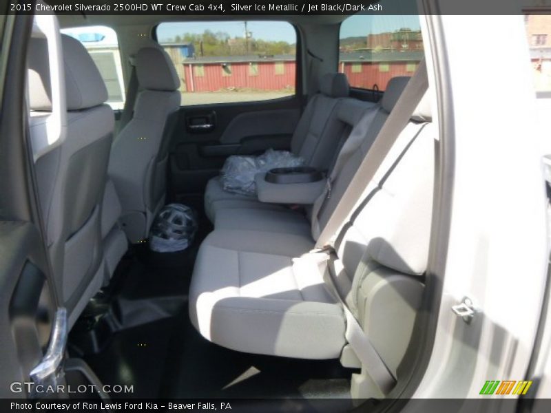 Silver Ice Metallic / Jet Black/Dark Ash 2015 Chevrolet Silverado 2500HD WT Crew Cab 4x4