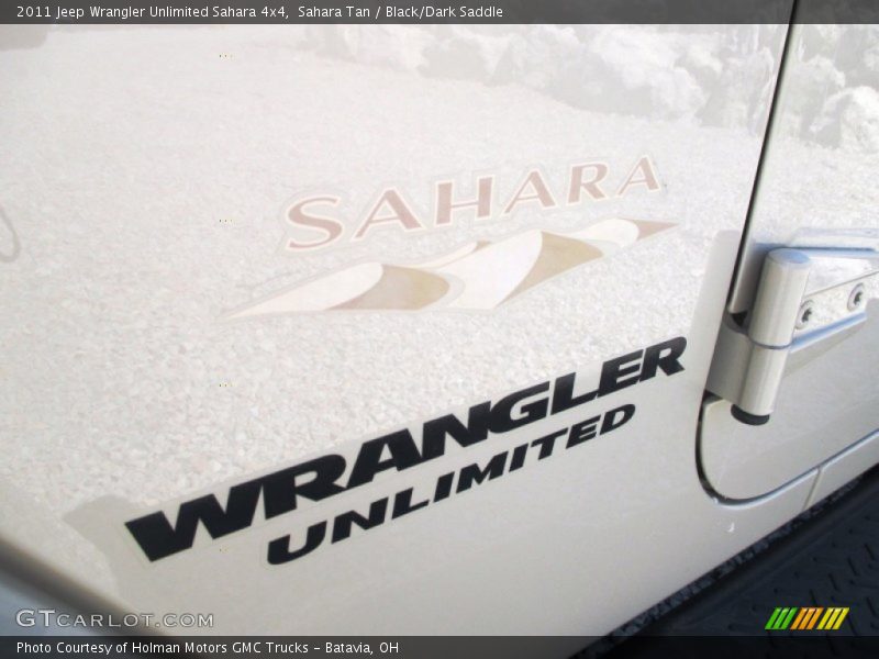  2011 Wrangler Unlimited Sahara 4x4 Logo