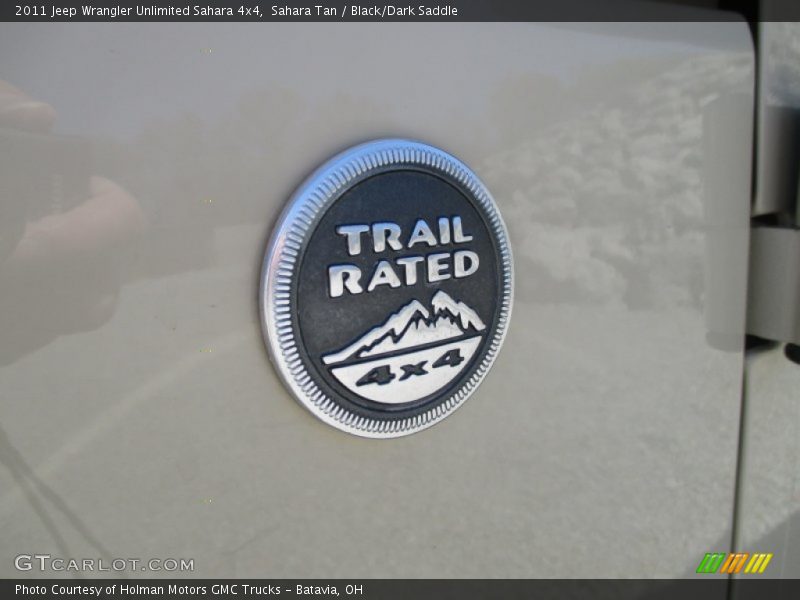  2011 Wrangler Unlimited Sahara 4x4 Logo