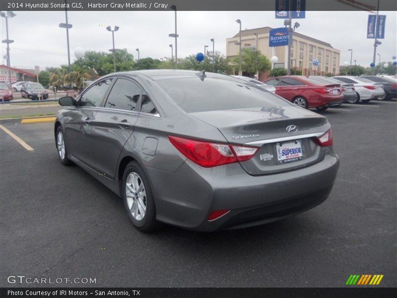 Harbor Gray Metallic / Gray 2014 Hyundai Sonata GLS