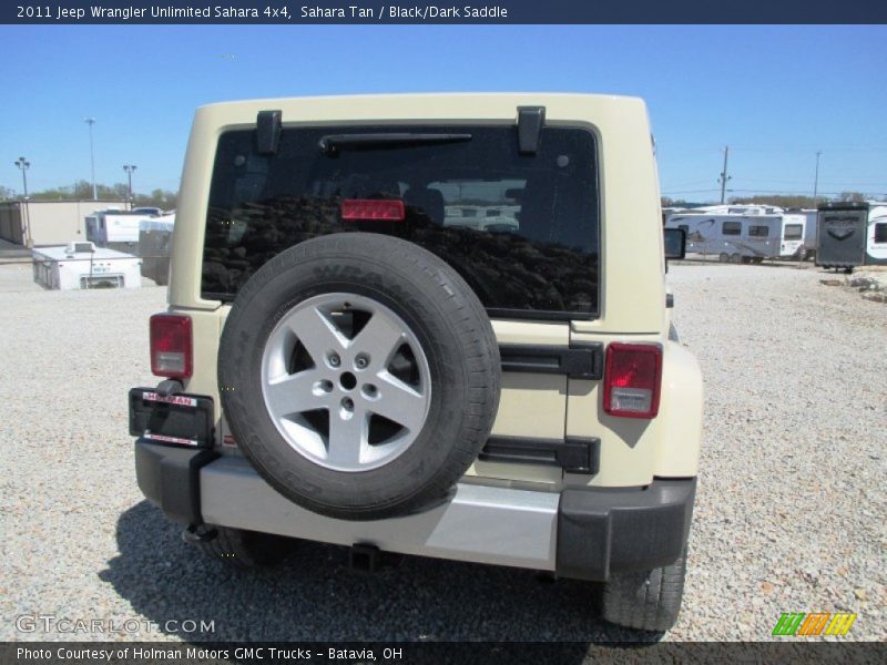 Sahara Tan / Black/Dark Saddle 2011 Jeep Wrangler Unlimited Sahara 4x4