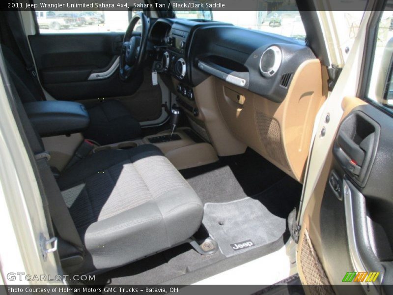 Sahara Tan / Black/Dark Saddle 2011 Jeep Wrangler Unlimited Sahara 4x4