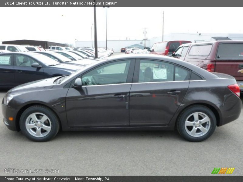 Tungsten Metallic / Medium Titanium 2014 Chevrolet Cruze LT