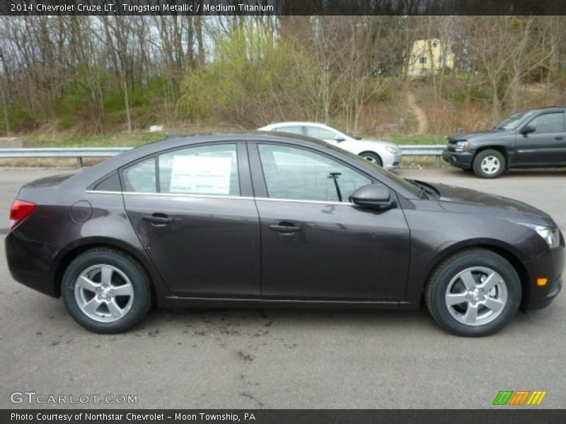 Tungsten Metallic / Medium Titanium 2014 Chevrolet Cruze LT