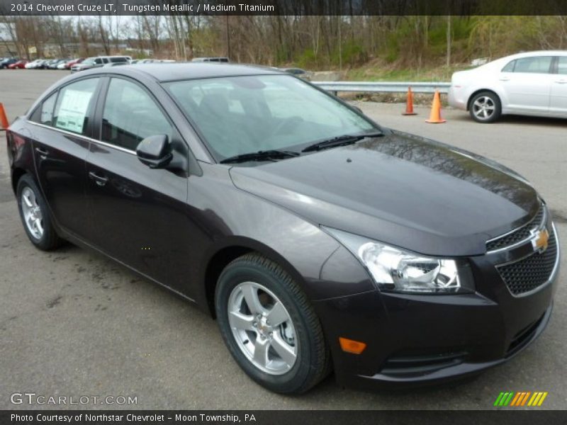 Tungsten Metallic / Medium Titanium 2014 Chevrolet Cruze LT