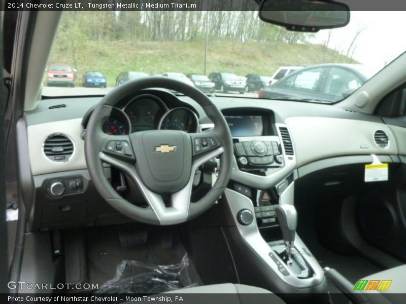 Tungsten Metallic / Medium Titanium 2014 Chevrolet Cruze LT