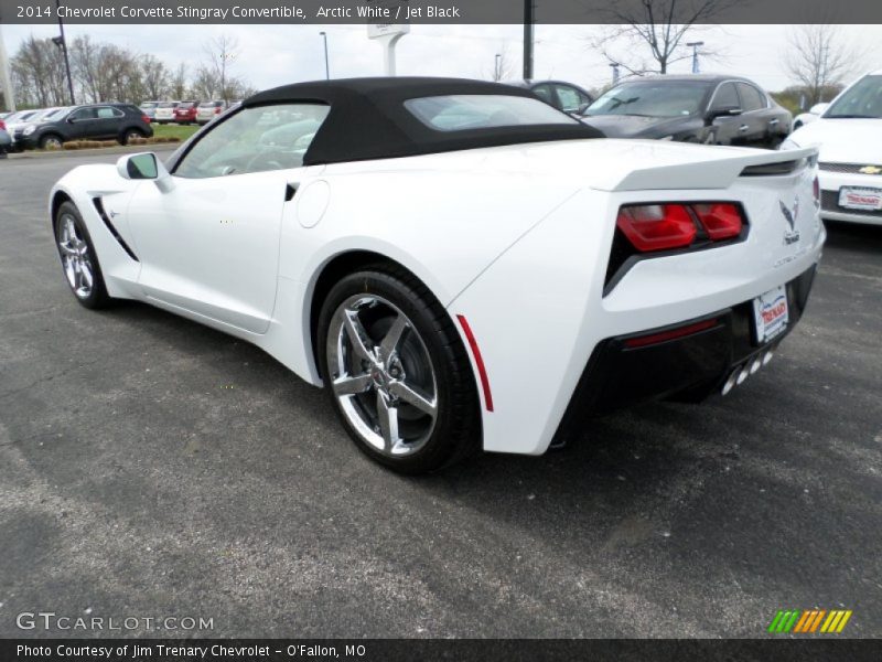 Arctic White / Jet Black 2014 Chevrolet Corvette Stingray Convertible