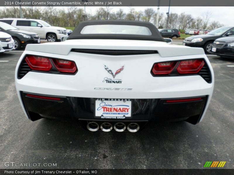 Arctic White / Jet Black 2014 Chevrolet Corvette Stingray Convertible