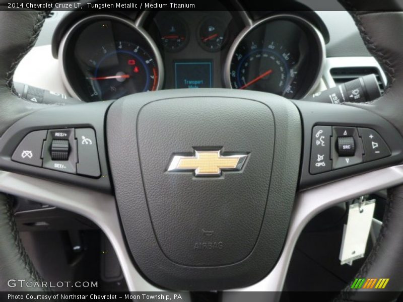 Tungsten Metallic / Medium Titanium 2014 Chevrolet Cruze LT