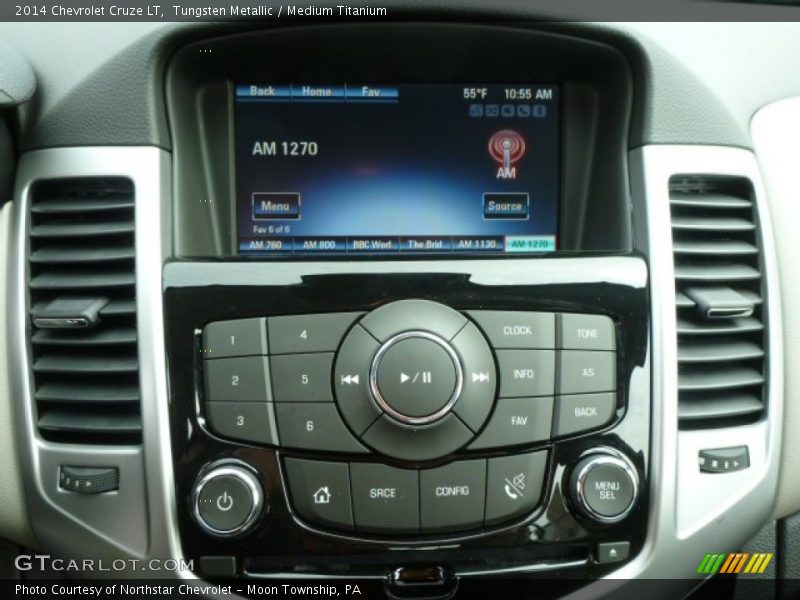 Tungsten Metallic / Medium Titanium 2014 Chevrolet Cruze LT