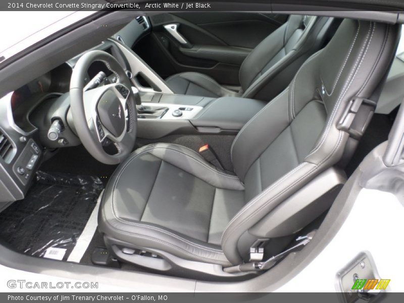  2014 Corvette Stingray Convertible Jet Black Interior